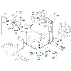 Oil Tank Assembly for Kubota KX080-4s Mini Excavator