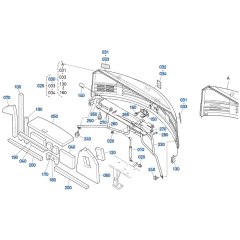 Bonnet Assembly -2 for Kubota KX161-3s Mini Excavator