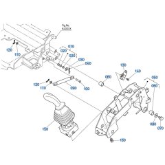 Control Lever Assembly for Kubota
