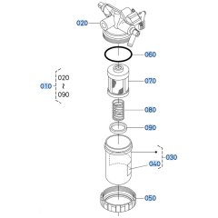 Seperator Assembly for Kubota U17-5 Mini Excavator