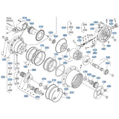 Drive Motor Assembly for Kubota U17-5 Mini Excavator