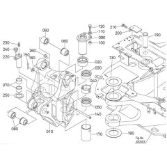 Kingpost Assembly for Kubota