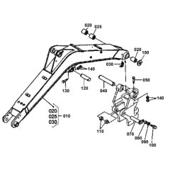 Boom Assembly for Kubota