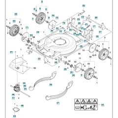 Chassis Assembly for Husqvarna