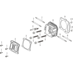 Cylinder Head Assembly for Loncin