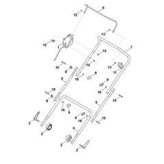 Handle Assembly for Viking LE 240