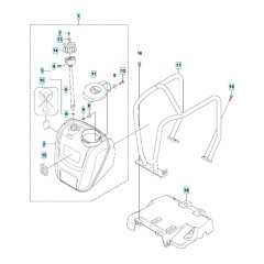 Engine Plate & Water Tank