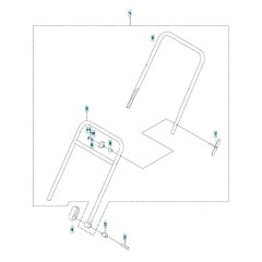 Handle Assembly for Husqvarna