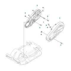 Belt Guard Assembly for LFV 60
