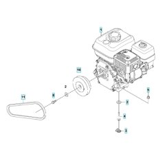 Engine Assembly for LFV 80