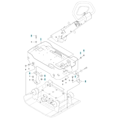 Engine Plate Assembly for LG 204