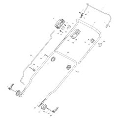 Handle Assembly for Makita LM003G