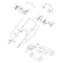 Handle Assembly for Makita LM004J