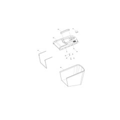 Grass Catcher for Makita LM381D