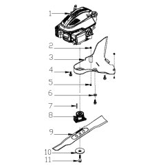 Blade Assembly for Harry LMG42S-A
