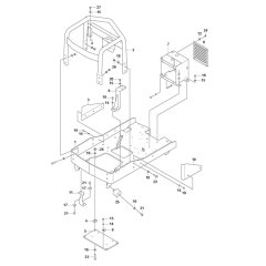 Frame & Engine Plate Assembly
