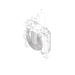 Cooler Assembly for Husqvarna