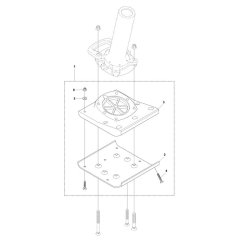 Foot 280mm for Husqvarna LT6005