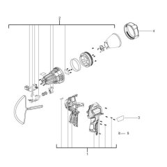 Milwaukee M12SLED Assembly