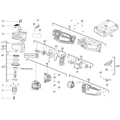 Milwaukee M18CRAD2 Assembly