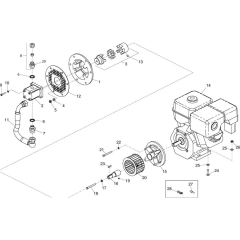 Pump & Motor Assembly for Belle