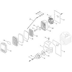 Air Cleaner & Carburettor