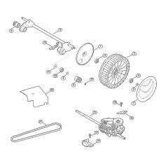 Drive Shaft for Viking MB 655.0 GQ