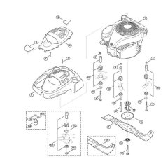 Engine and Blade for Viking MB 655.1 G