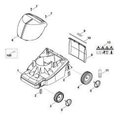 Viking ME 360 Chassis Assembly
