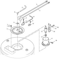Burner Unit for Nilfisk MH-8P