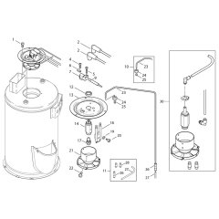 Burner Unit Assembly for Nilfisk
