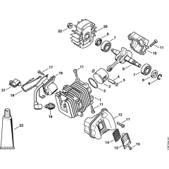 Cylinder & Ignition Assembly