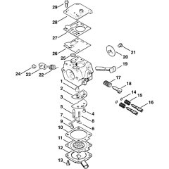 Carburetor Bing 48A101 Assembly