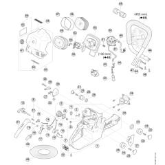 Stihl MS881 Chainsaw Parts