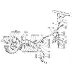 Steering for Stihl/Viking MT 780