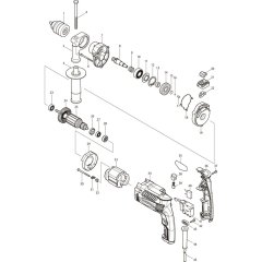 Makita MT814 Main Assembly