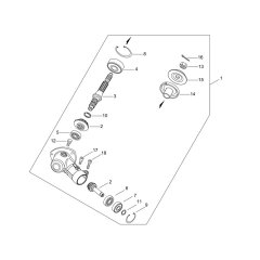 Gear Case for Shindaiwa MTA-LE/S