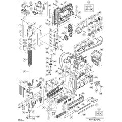 Hikoki NP18DSAL Main Assembly