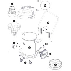 Numatic CV900 Assembly