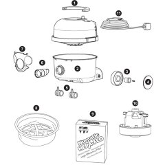 Numatic HET160 ECO Assembly