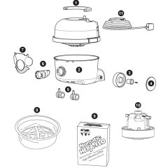 Numatic HVR160 Assembly