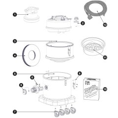 Numatic HZ570 Assembly