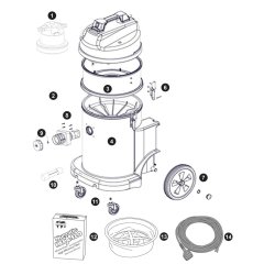 Numatic MES900A Assembly