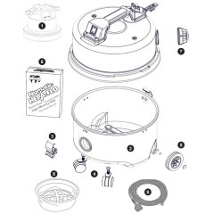 Numatic NQS250 Assembly