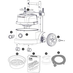 Numatic PPT390 Assembly