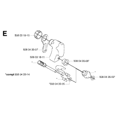 Oil Tank Assembly for Husqvarna 320