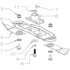 Blade Assembly for Oxford 54RS