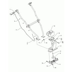 Drive Assembly for Wacker P35 Screed