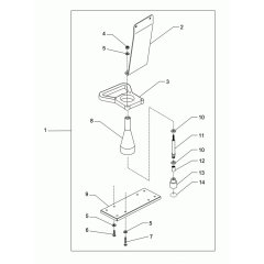Drive Assembly -1 for Wacker P35 Screed