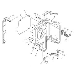 Backpack Harness for ECHO PB-6000